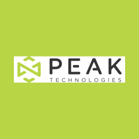 Peak Technologies Logo Green